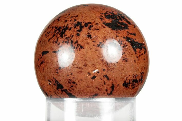 Polished Mahogany Obsidian Sphere - Mexico #360031